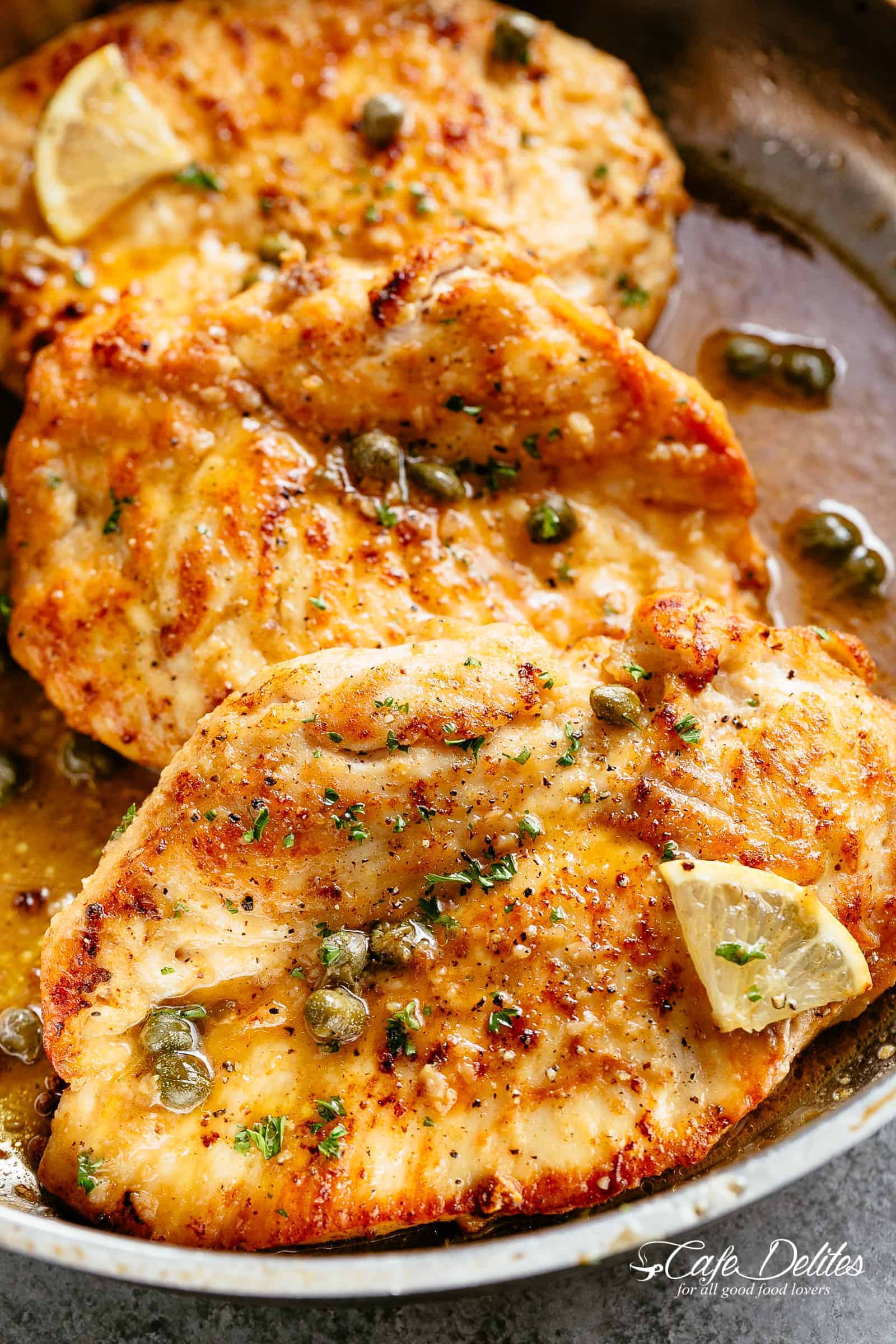 Restaurant-Worthy Garlic Chicken Piccata: Best Lemon Sauce